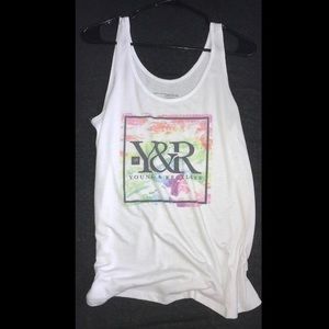 Young & Reckless Rainbow Tank/Muscle Tee